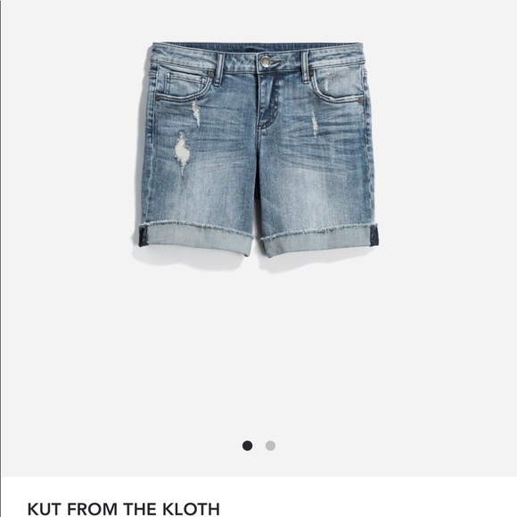Kut from the kloth distressed shorts. Size 2 - Picture 5 of 5